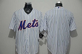 New York Mets Customized Men's White New Cool Base Alternate Home Stitched Baseball Jersey,baseball caps,new era cap wholesale,wholesale hats
